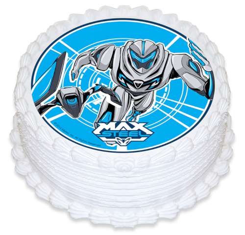 Max Steel Edible Icing Image - Click Image to Close